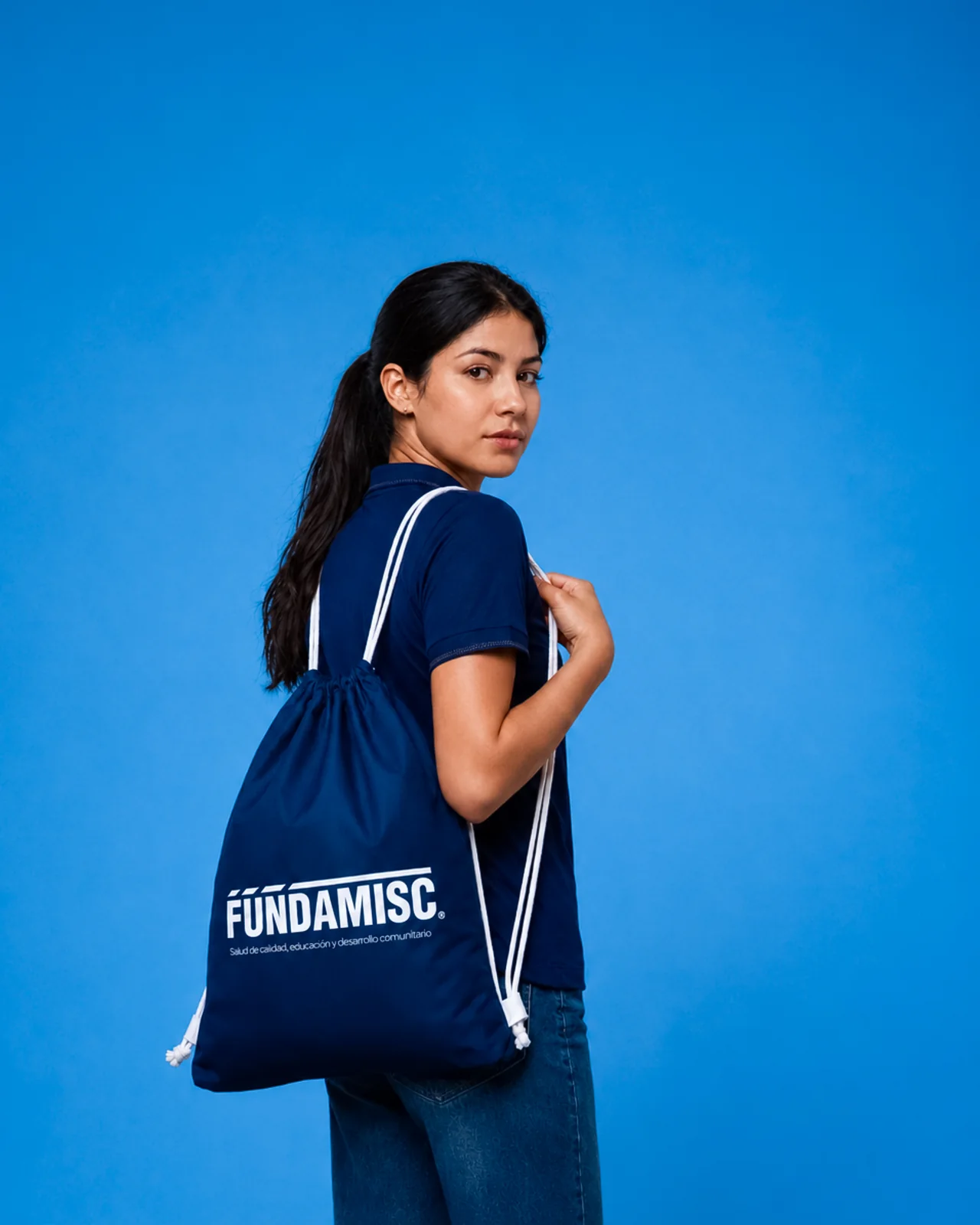 Sportbag azul FUNDAMISC