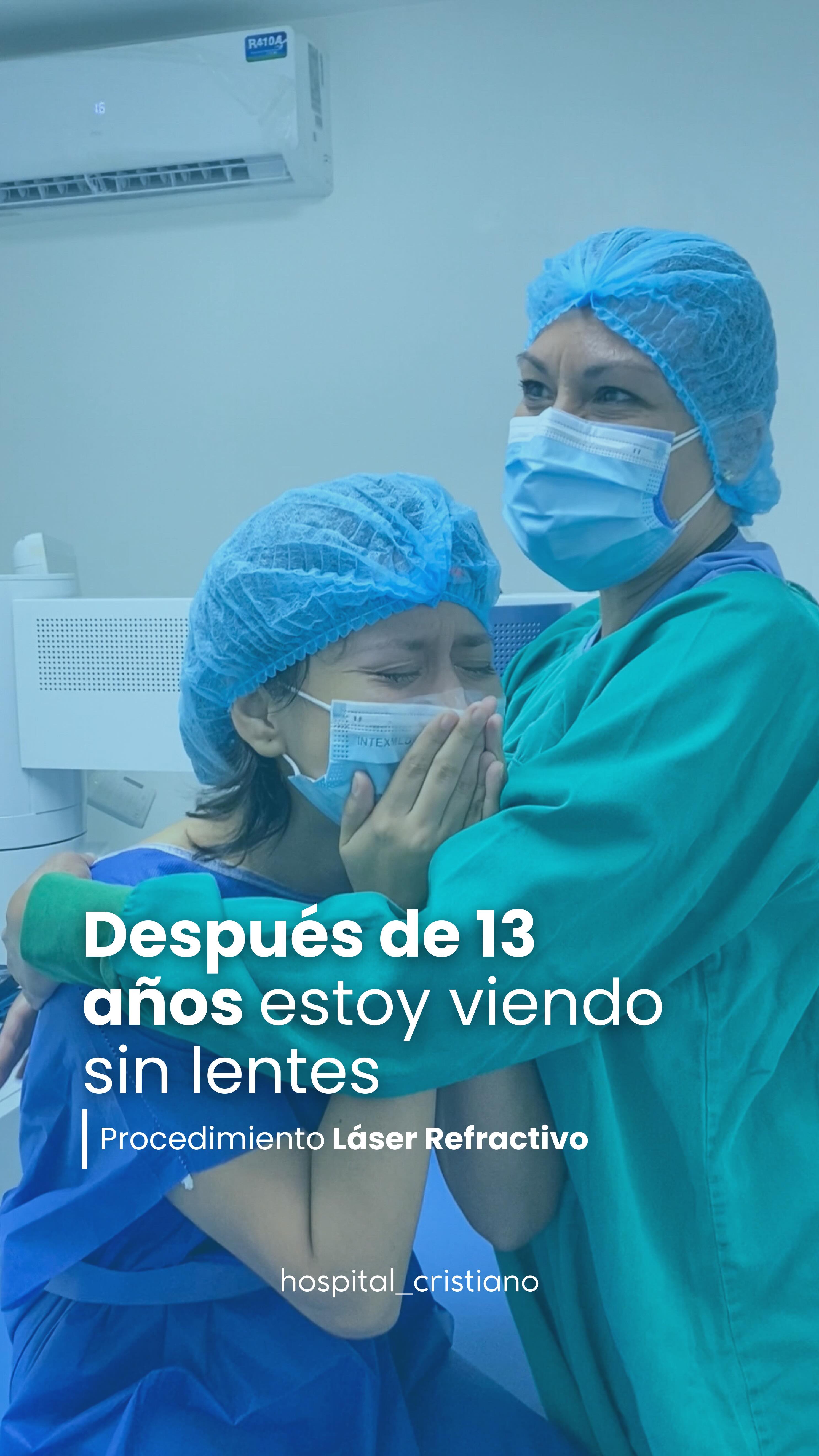 Portada original de testimonio después del procedimiento láser refractivo