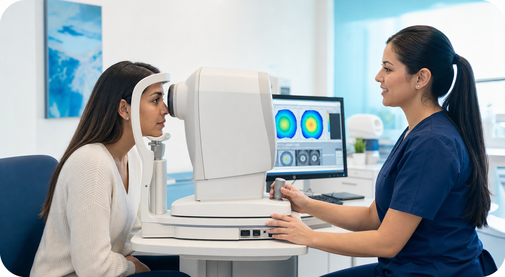 Evaluación corneal previa al procedimiento refractivo
