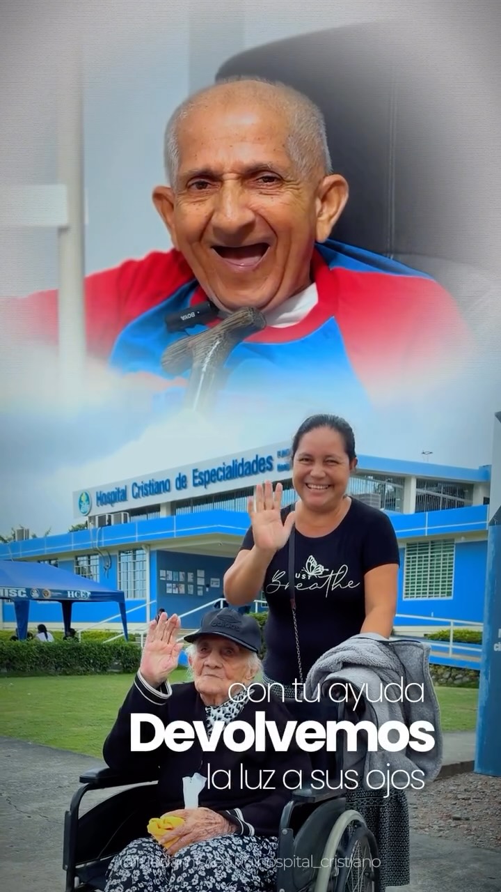 Portada original de un testimonio de Visión con Esperanza